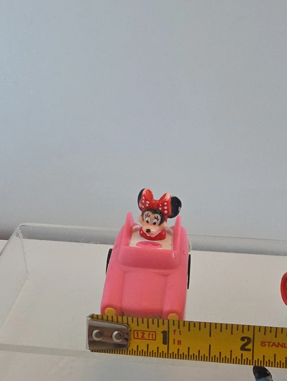 Vintage 1988 Disney Pull Back Car Toys Minnie- Mickey- Goofy Set Of 3